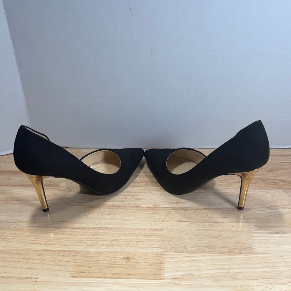 Jessica Simpson Black Pointed-Toe High Heel Pumps - Picture 3 of 10